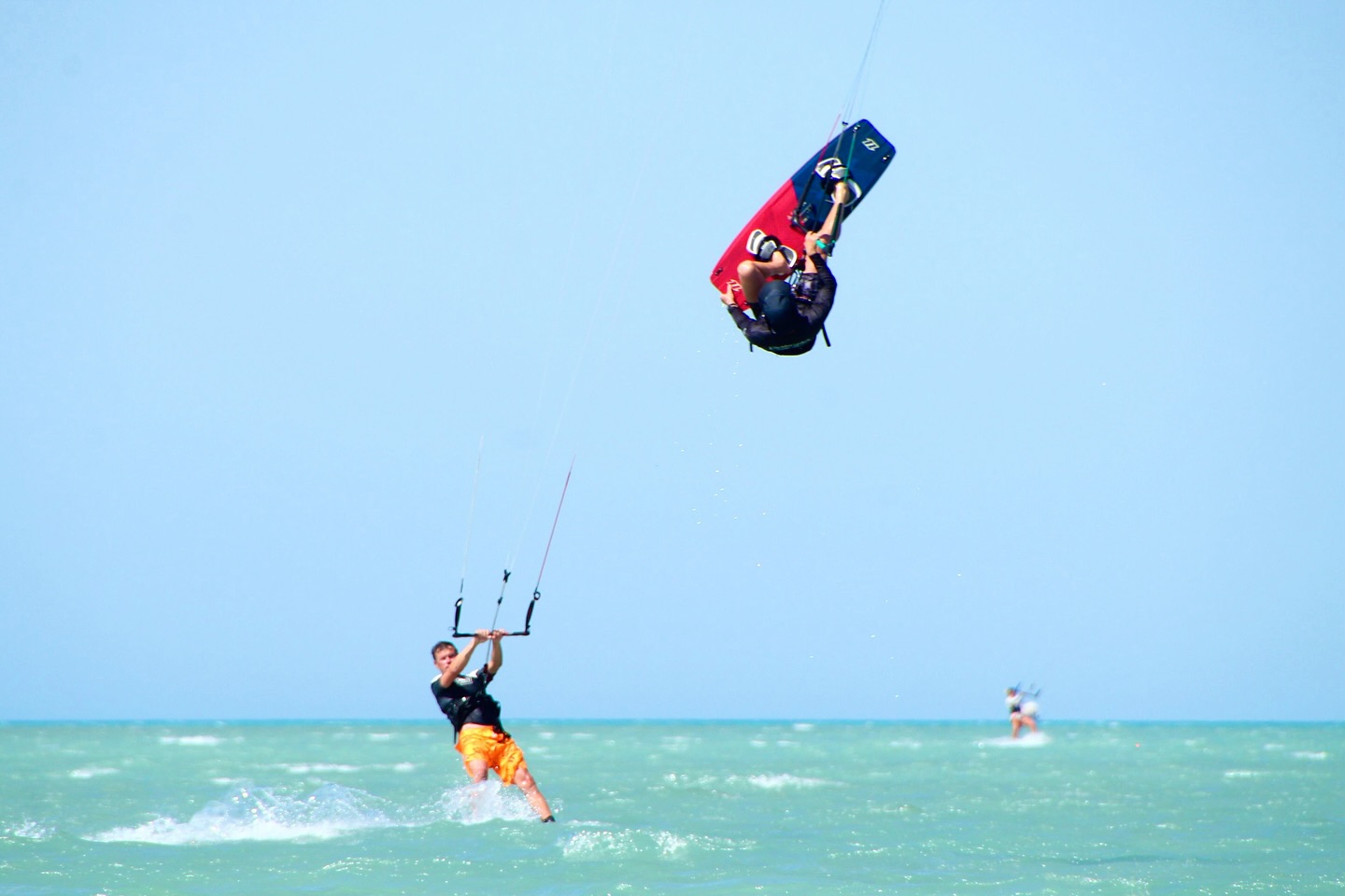 Фронтролл на кайте