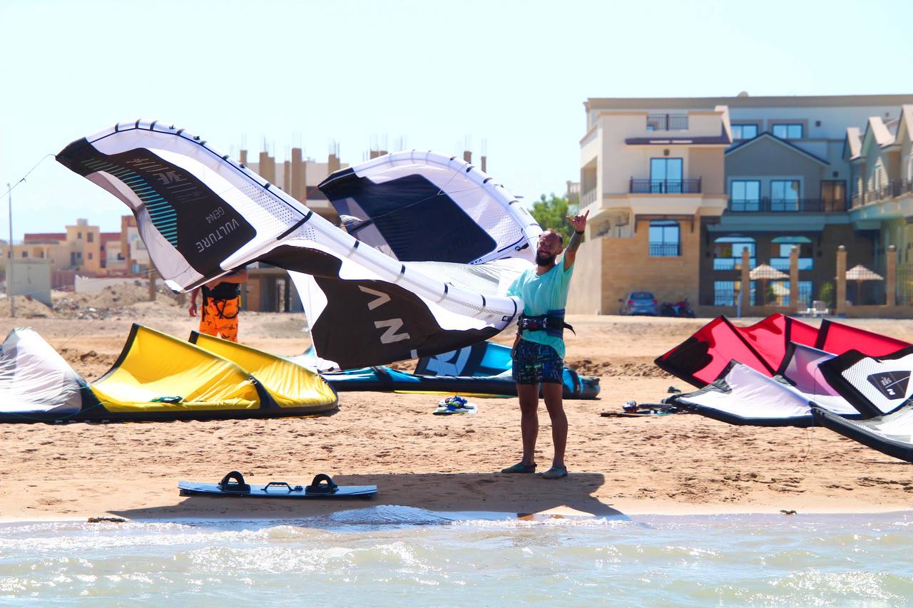 KIte spot in the north of Hurghada