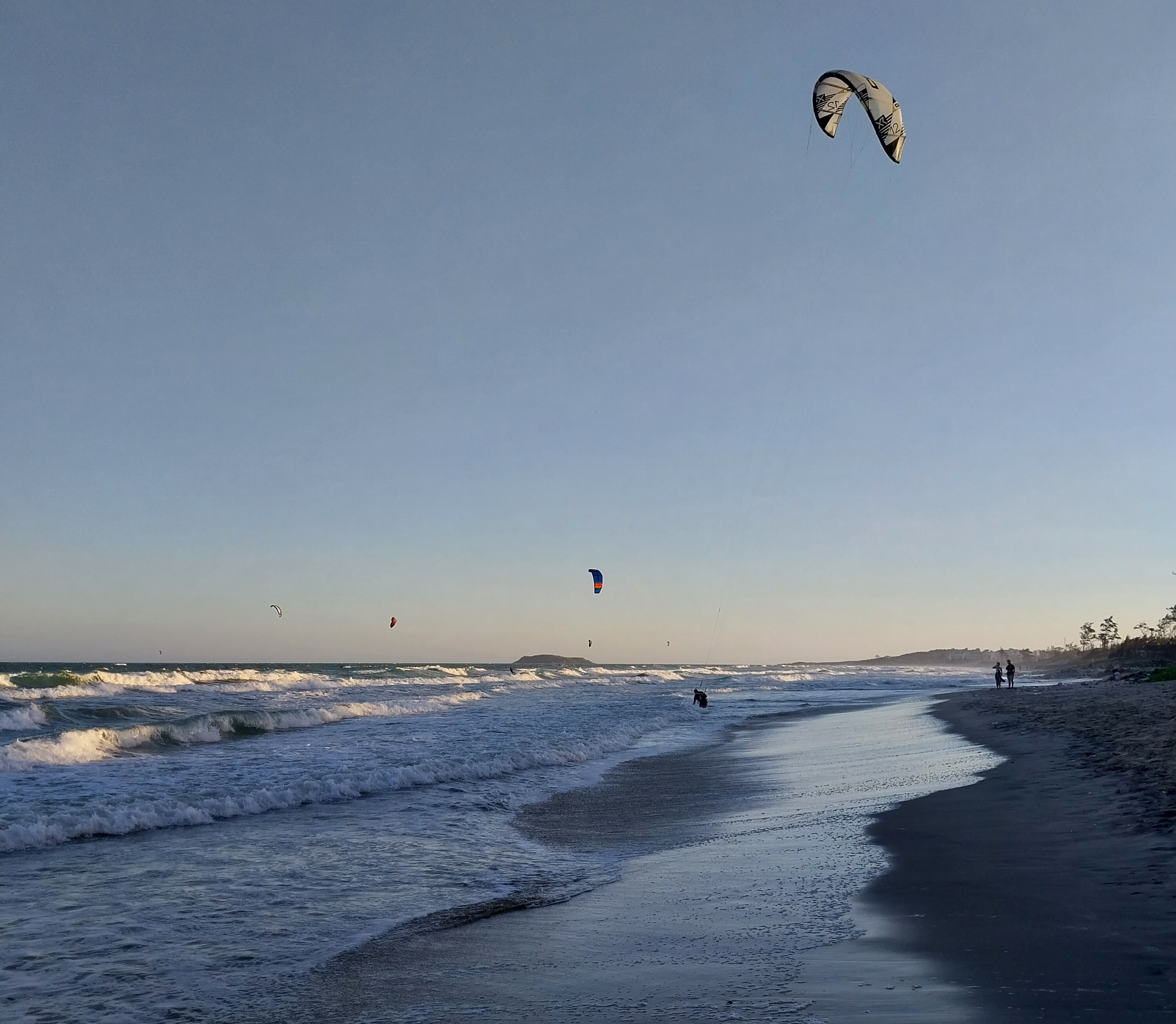 Кайт спот пляж Малибу